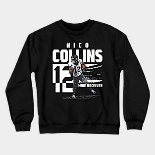 Nico Collins Houston Player Crewneck Sweatshirt